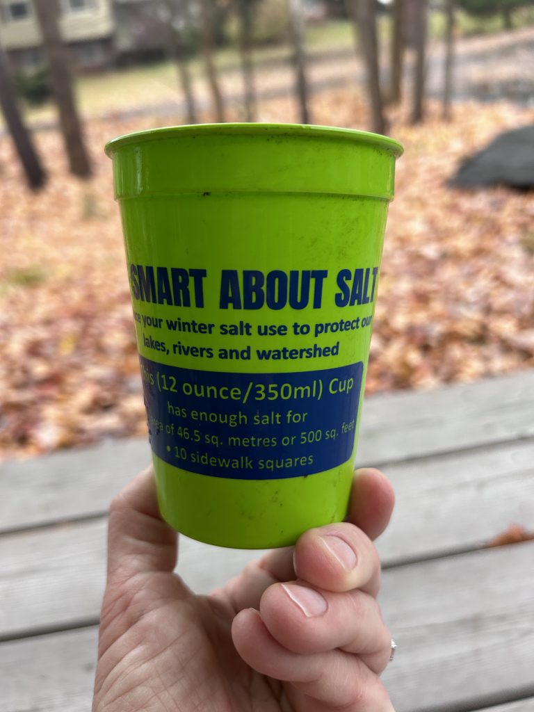 Green Cup helps Friends of the Muskoka Watershed reduce salt usage